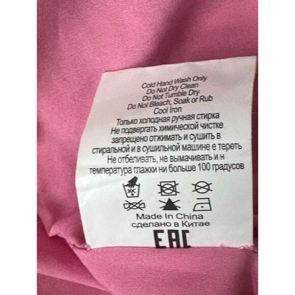 ATOIRE Never Really Over Bodysuit Pink T Sz. 4 - Picture 9 of 12